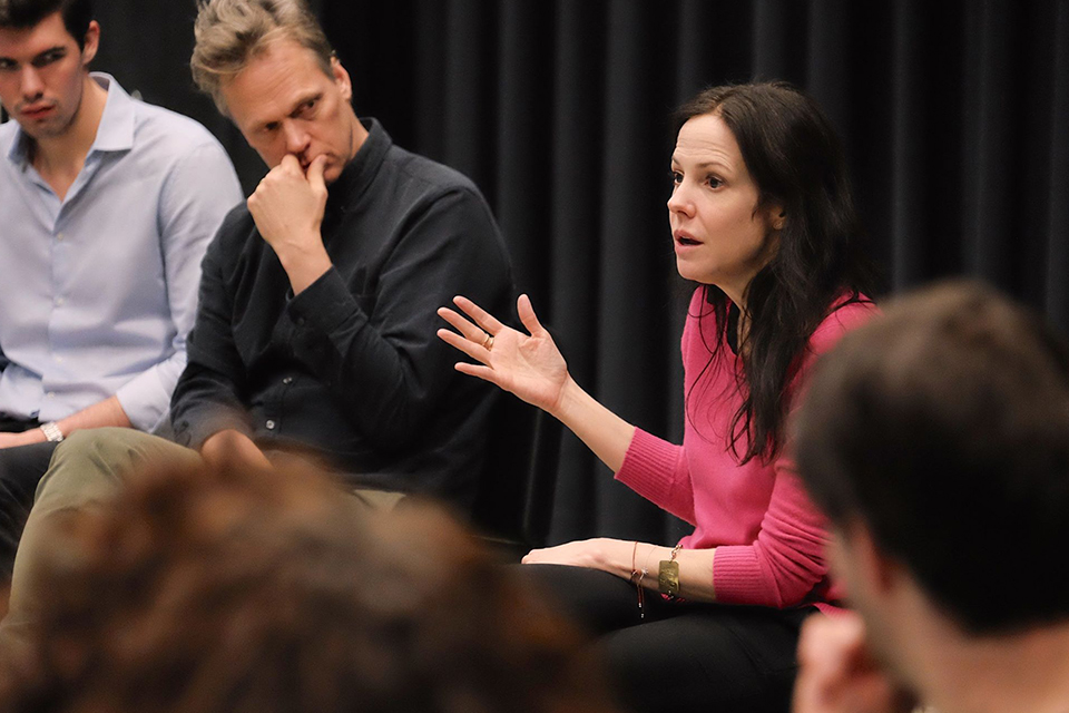 Mary-Louise Parker and Peter Hedges