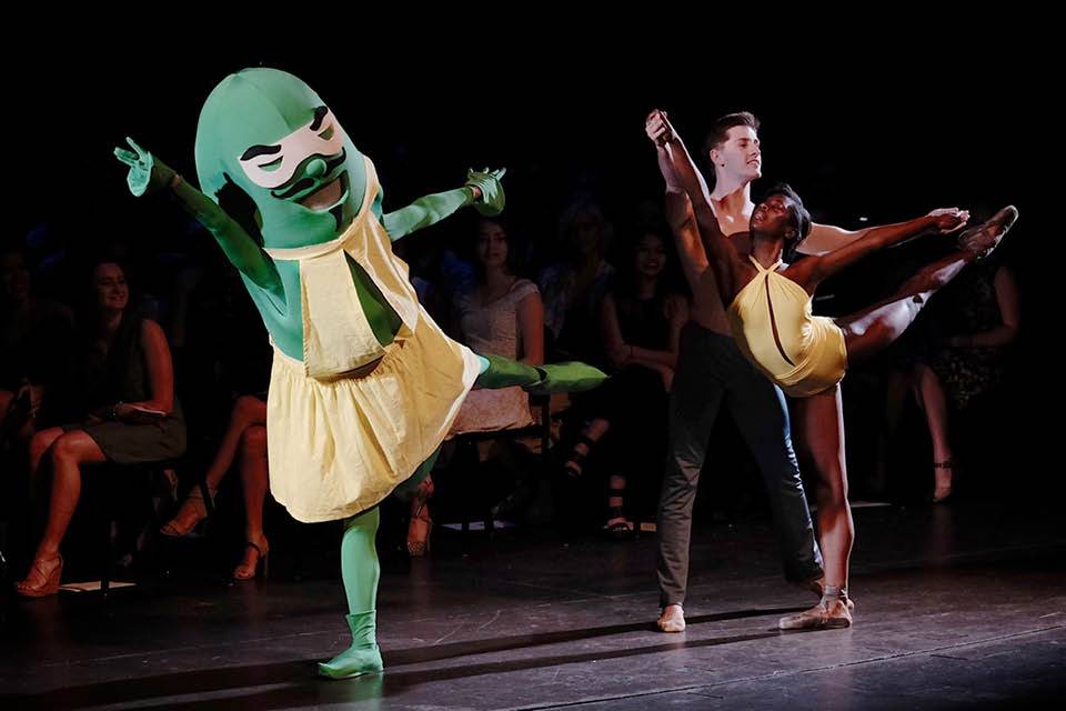 Pickle dances at Commencement