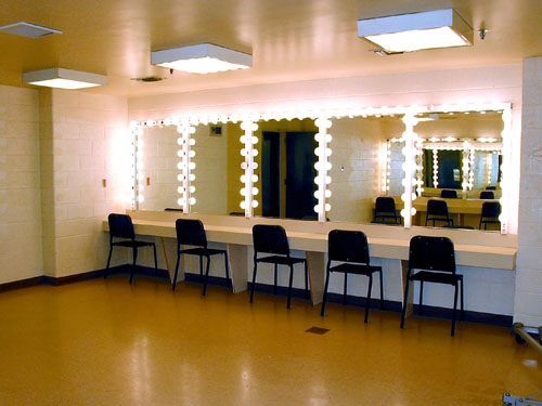 corp dressing room