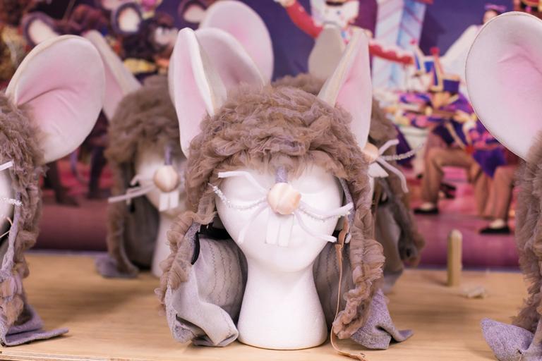 Headpieces of the mice costumes