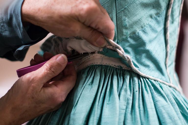 One of the mother's costumes