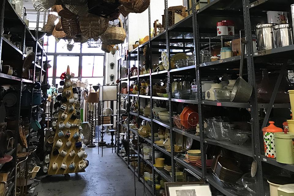 Bieler's company, Eclectic/Encore Props, is housed in a 95,000 sq ft warehouse in Long Island City, New York and has the largest inventory selection on the East Coast. 