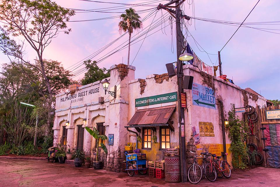 Gearhart collaborated on the recent expansion of the Harambe Marketplace in Disney's Animal Kingdom, specializing in a variety of African street foods. / Photo: Disney