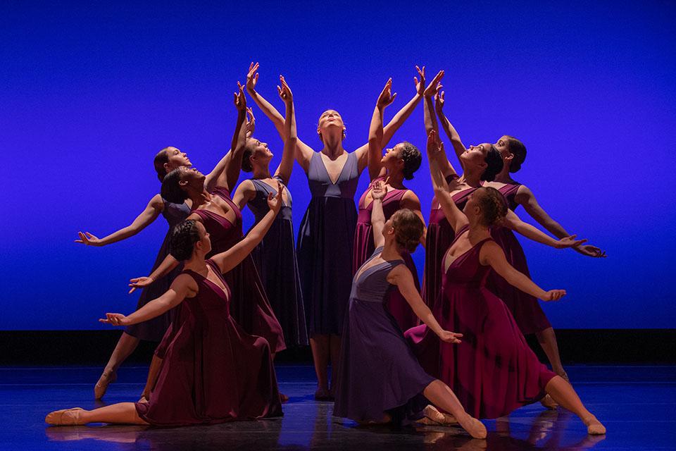 Fall Dance featured work by lighting and sound design students. / Photo: Peter J. Mueller