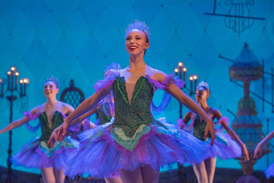 Every year, students from many Design & Production departments support the school's beloved production of "The Nutcracker." / Photo: Peter J. Mueller