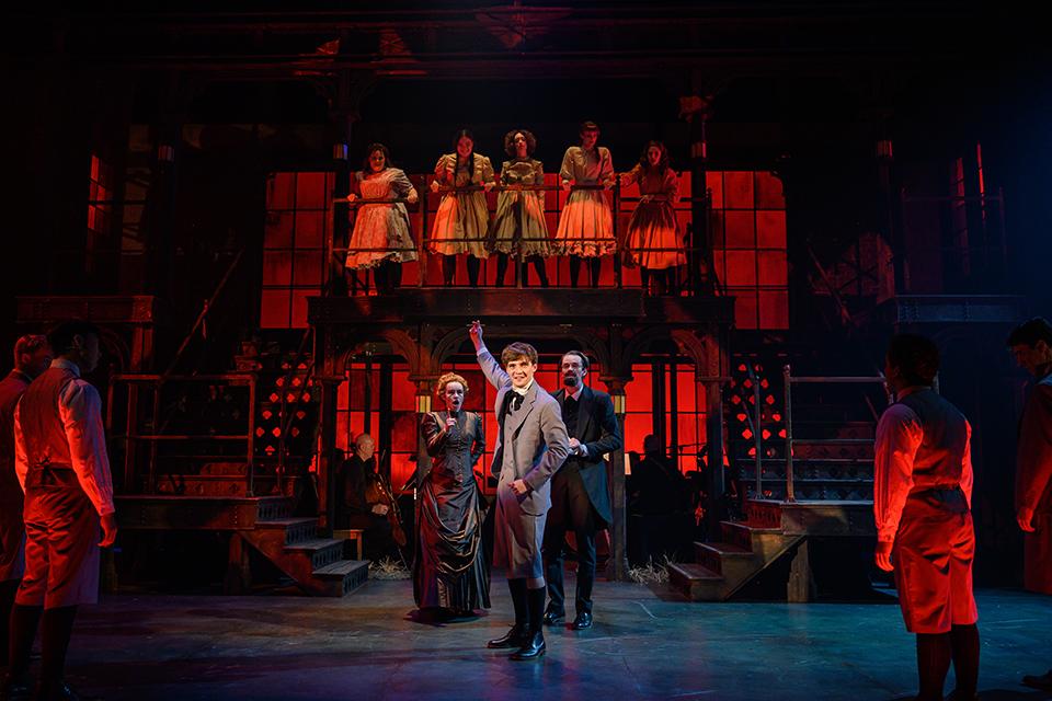 UNCSA's annual musical, "Spring Awakening," came alive on stage with the help of every program in Design & Production. / Photo: Peter J. Mueller 