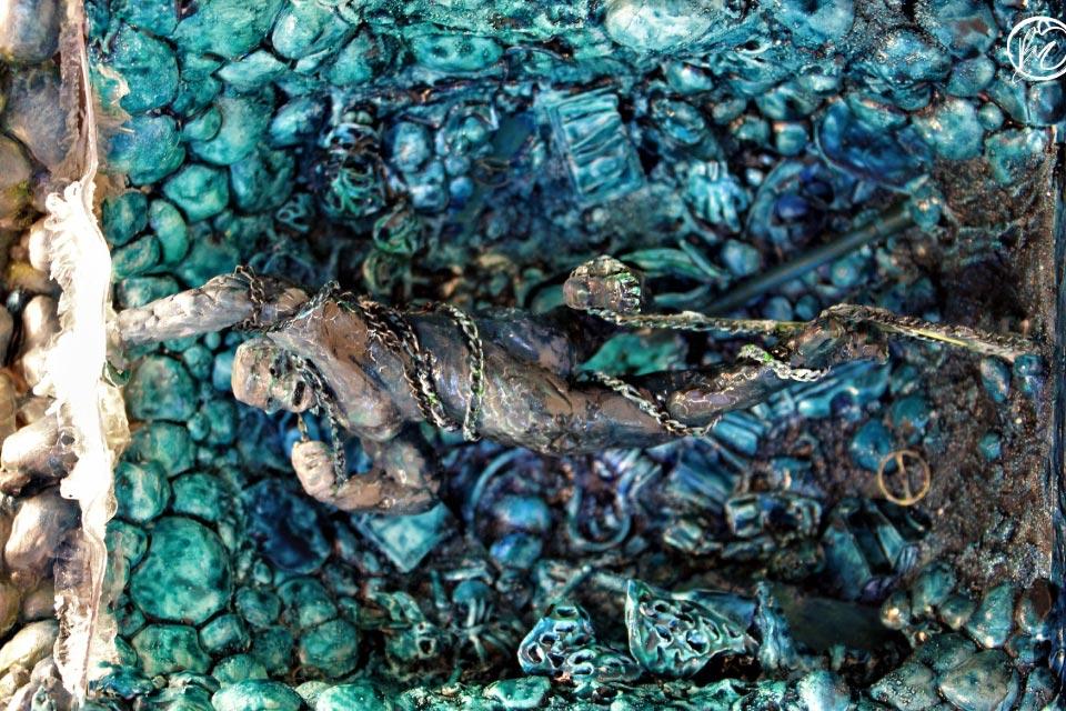 "Mood Project After Frankenstein,” a sophomore-year design by Brett Sellitti.