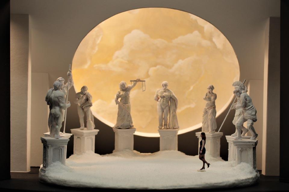 Model of “Antigone” set design, Brett Sellitti’s final class project in her junior year.