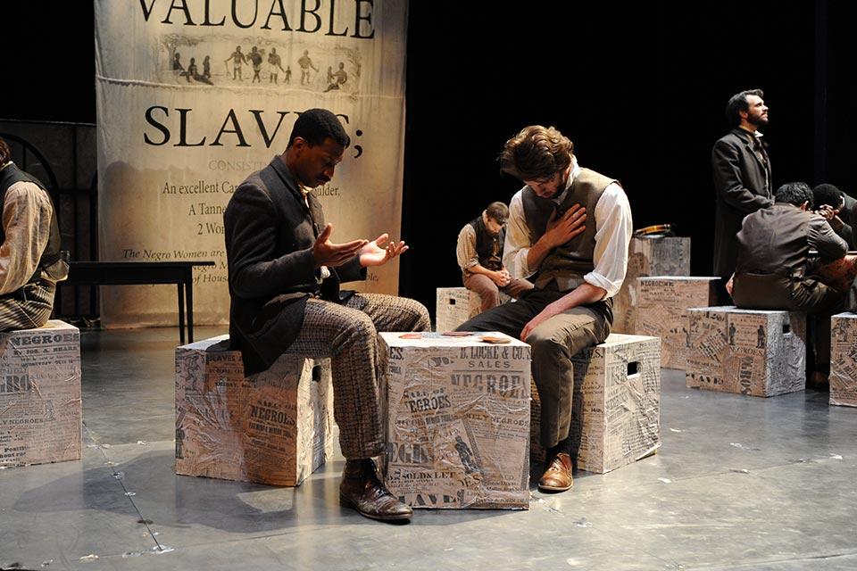 Jonathan Majors in "Harpers Ferry" during his third year at UNCSA in Spring 2011.