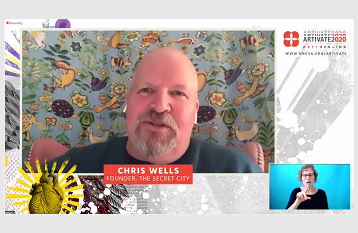 Closing Plenary session with Chris Wells, founding Artistic Director of The Secret City