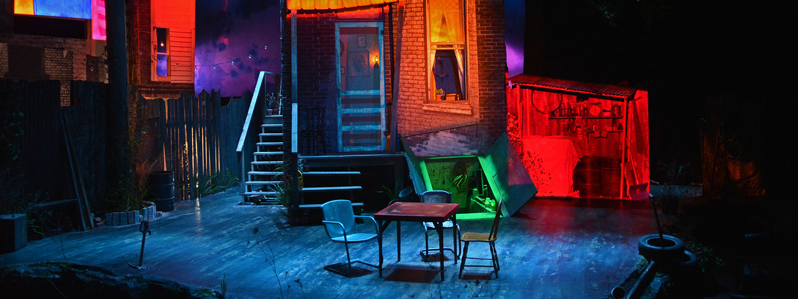 "Seven Guitars" at Actors Theatre of Louisville, 2015, with lighting design by Perkins