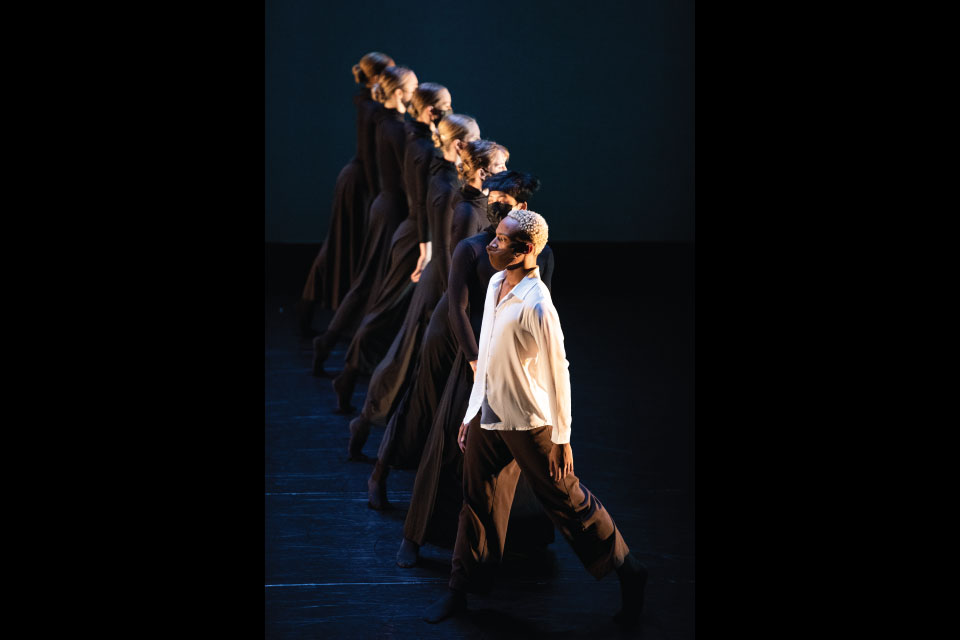 "Lost Disposition," choreographed by Elizabeth Iwasko / Photo: Allison Lee Isley