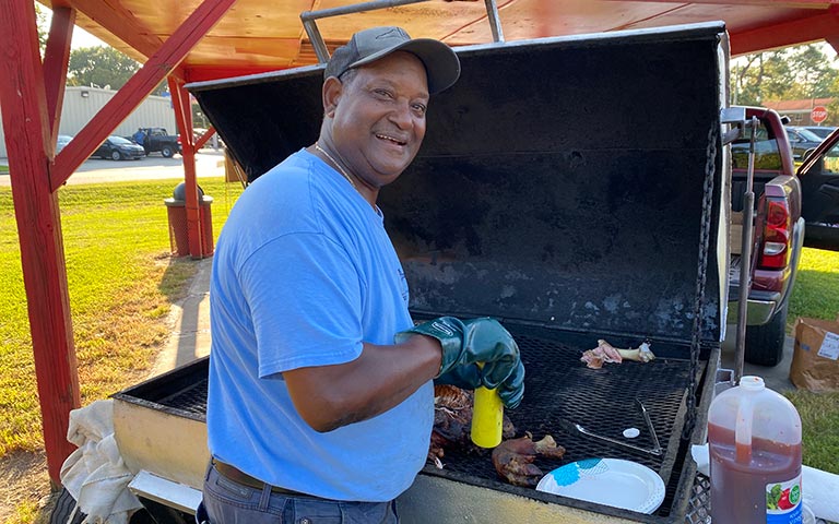 Workman's projects included four main programs: Mom’s Night Out, an ice cream social, a pig pickin’ and a Black History Month mural.