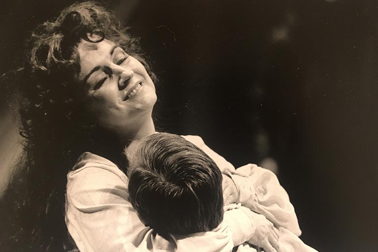 Taylor as The Governess in "The Turn of the Screw," Kentucky Opera, 1993