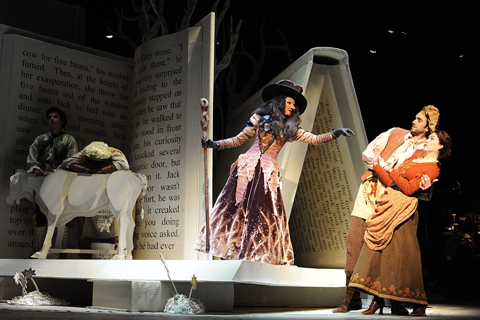 As a student, Julio worked on the 2013 Drama production of "Into the Woods" / Photo: Steve Davis