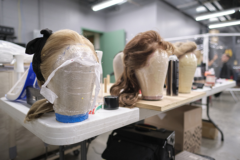Behind the scenes of "Heathers: The Musical." / Photo: Wayne Reich