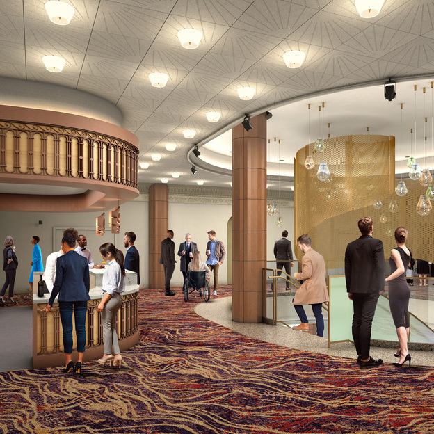 Stevens Center renovation rendering