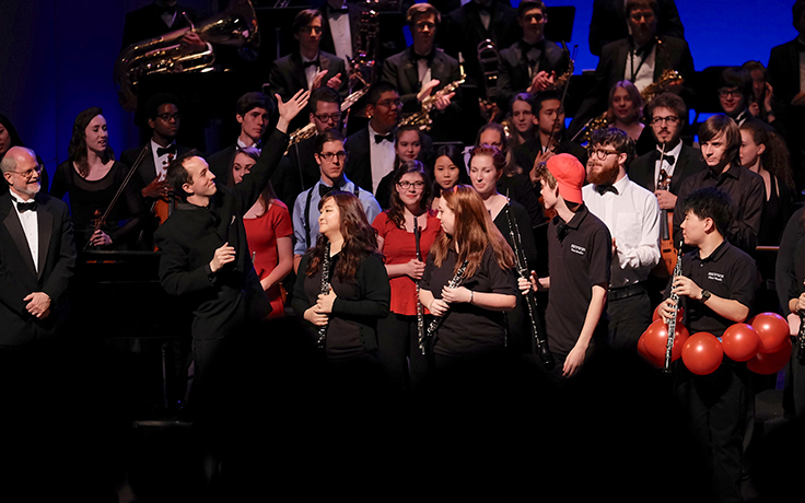 Second annual Collage Concert presents a colorful canvas of UNCSA musical talent