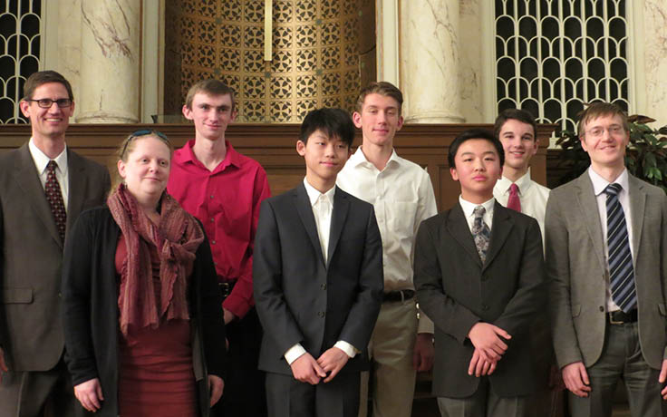 UNCSA students win first and second prize in 6th annual High School Organ Festival and Competition