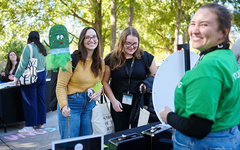 A photo of a UNCSA campus event