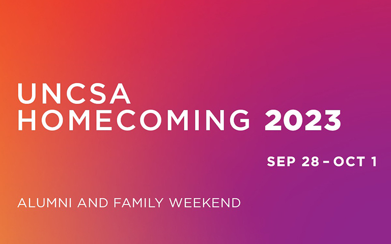 UNCSA Homecoming 2023