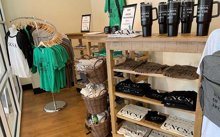 UNCSA merchandise for sale