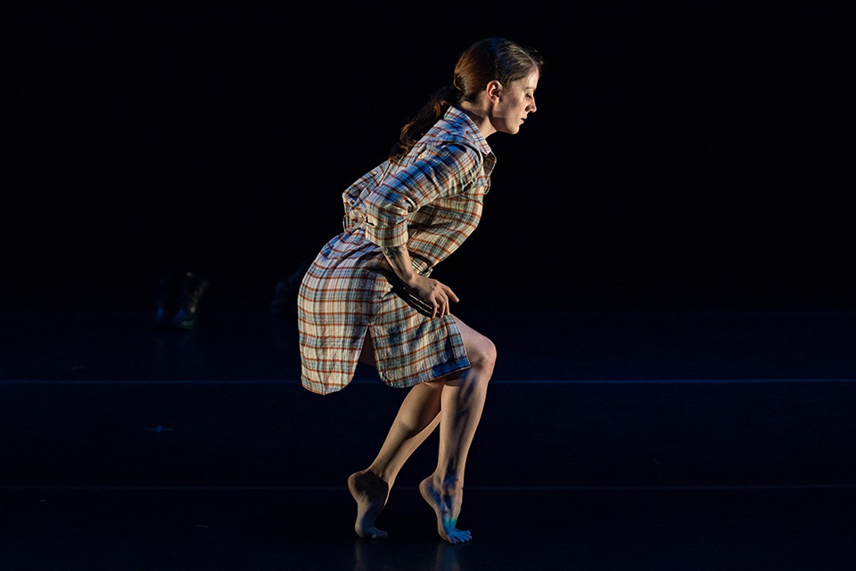 Helen Simoneau performs "Caribou" at the Hanes Brands Theatre in 2015 / Photo by Peter Mueller