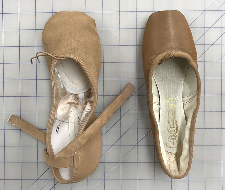 Ballet shoes hot sale painting