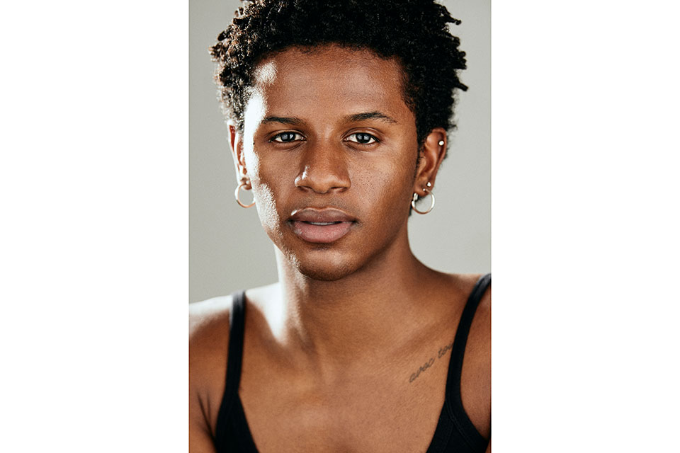 N'yomi Stewart headshot in black tank top