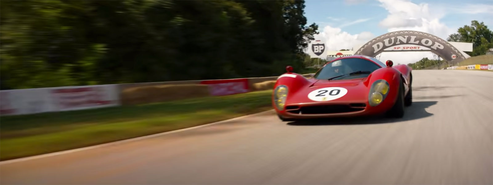Still image from "Ford v. Ferrari" trailer
