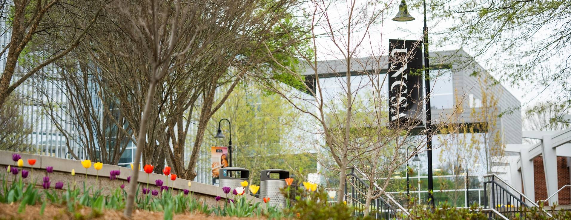 UNCSA Campus in the Spring