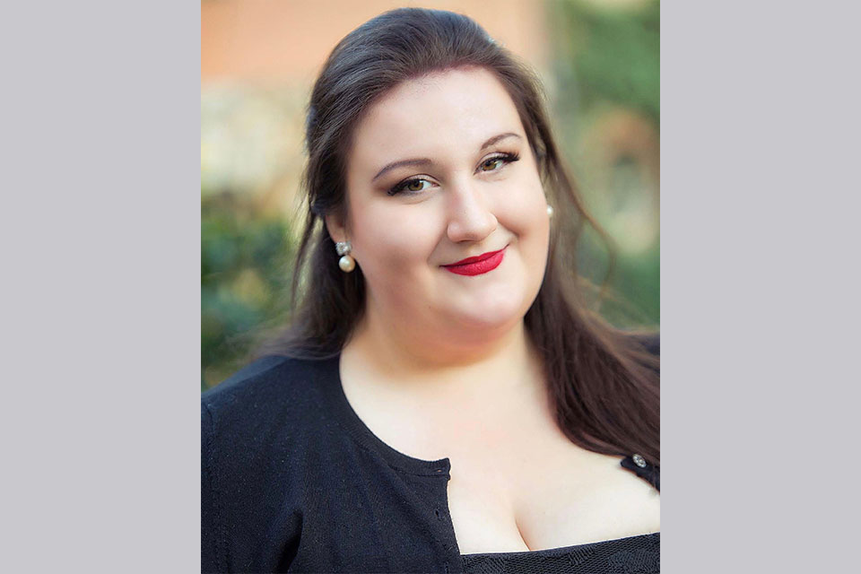 Virginia Sheffield won the Iowa District Auditions of the Metropolitan Opera National Council