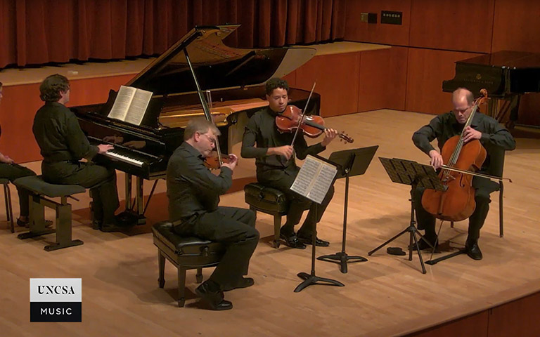 UNCSA Presents: Johannes Brahms - Piano Quartet in C minor, Op 60.