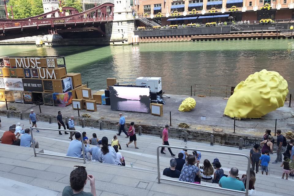 River Assembly, 2017; Photo courtesy of the Floating Museum
