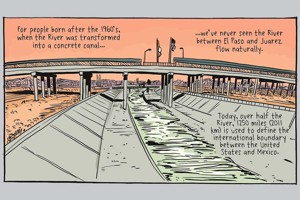 From the “River Stories” comic by Zeke Peña; originally published in 2019. Edited and republished March 2023.