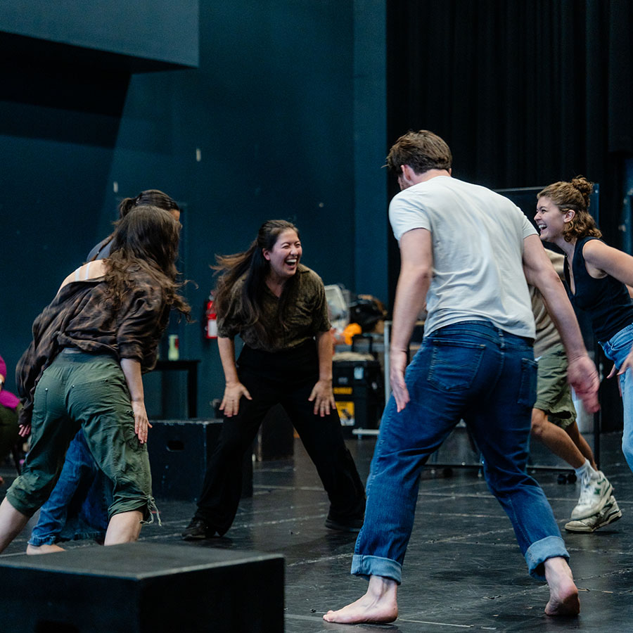 "The Sound of Water" rehearsal