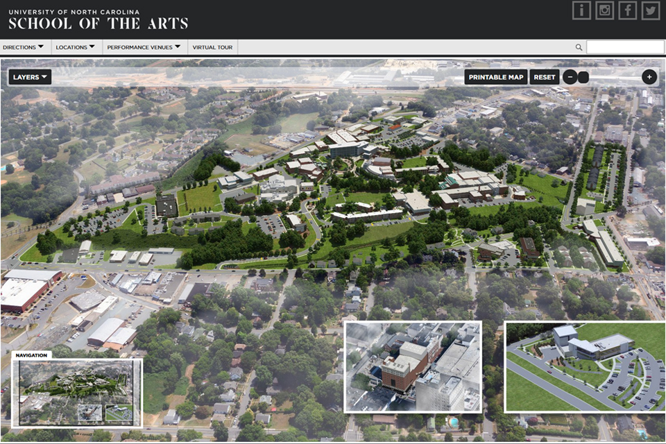 interactive campus map