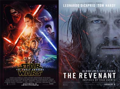 'Star Wars: The Force Awakens' and 'The Revenant'