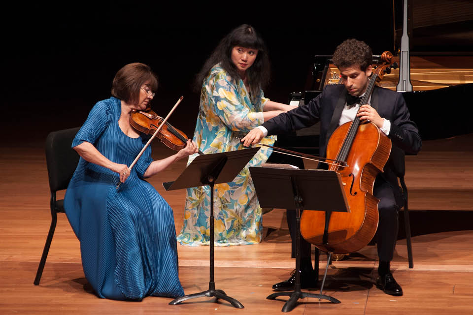 Wu Han performs with colleagues from CMSLC