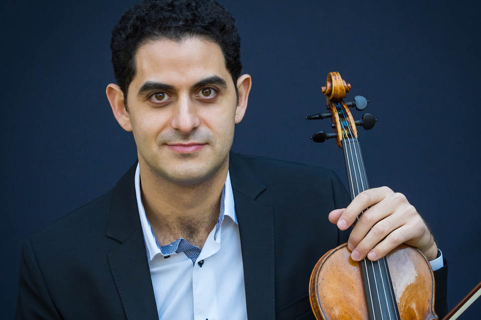 Violinist Arnaud Sussman