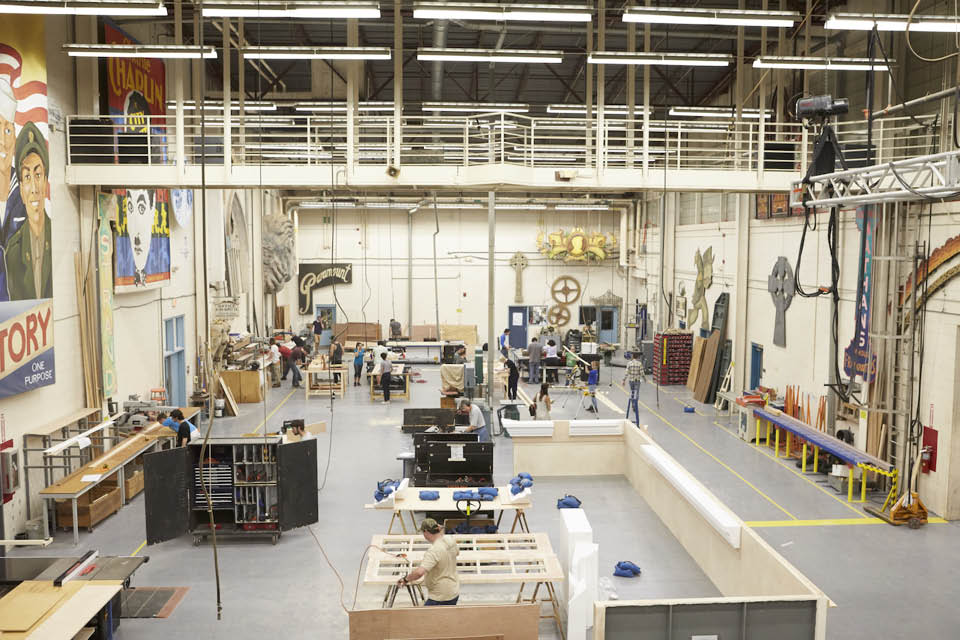 Design and production scene shop
