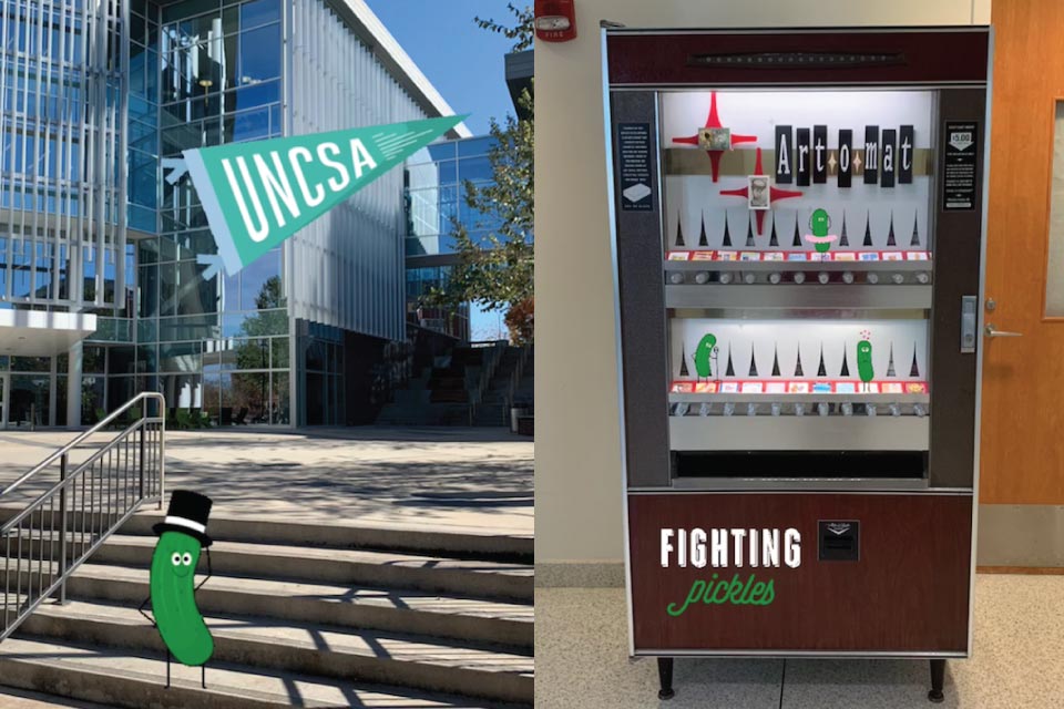Use UNCSA's GIFs to show your Pickle pride