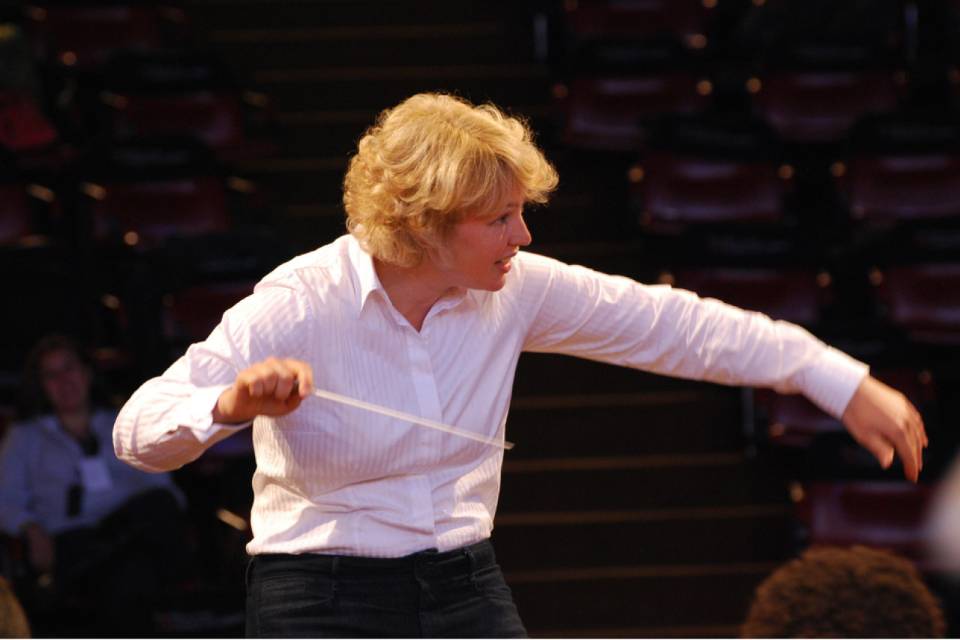 Karin Hendrickson will conduct the UNCSA Symphony Orchestra for "The Nutcracker" on December 2019