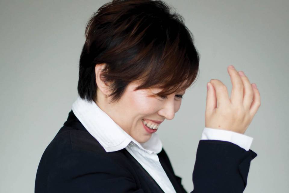 Xian Zhang conducts the UNCSA Symphony Orchestra onn Saturday, Sept. 28