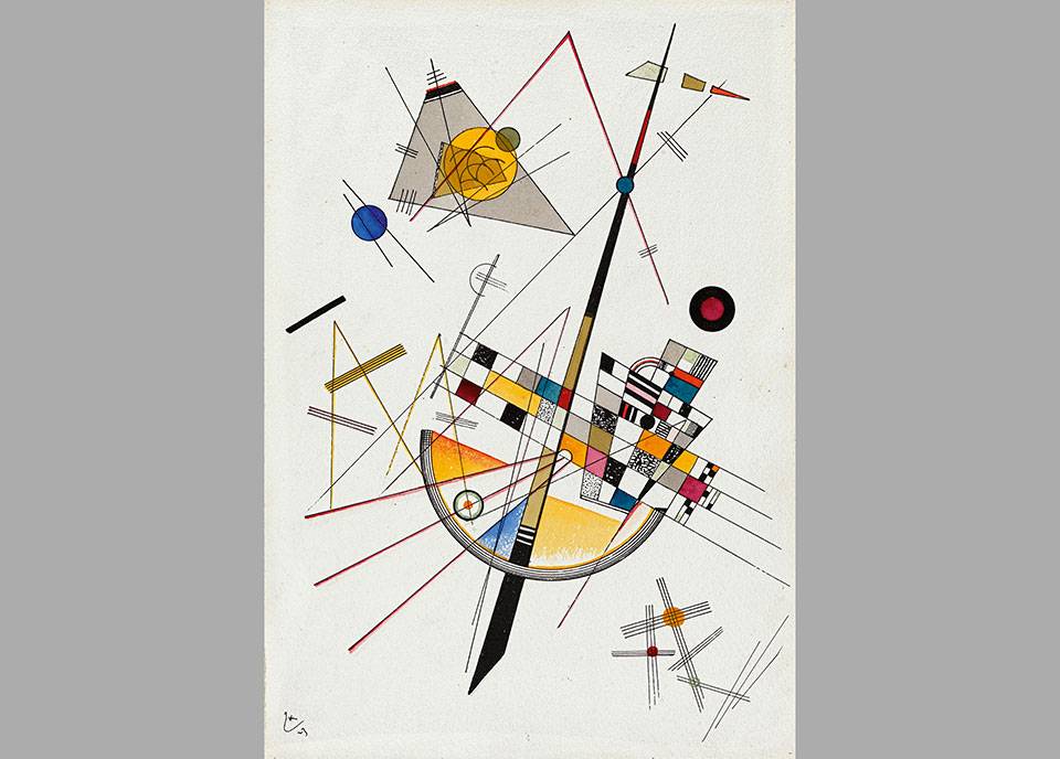 Zarte Spannung by Wassily Kandinsky