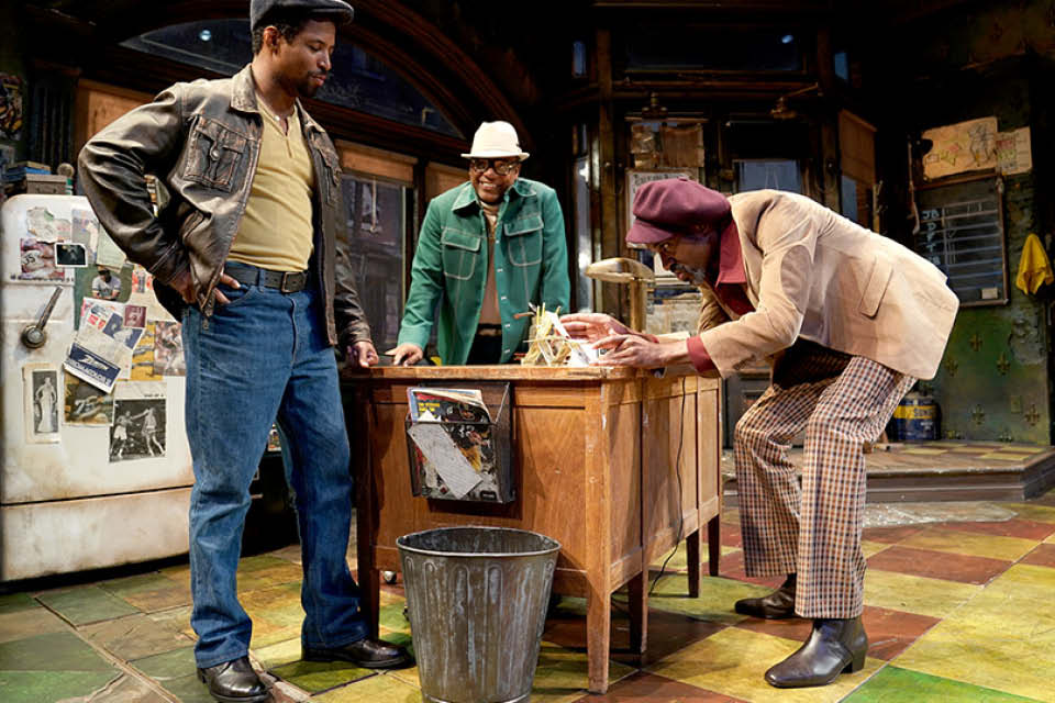 Brian D. Coats appears in Arena Stage's "Jitney," nominated for a Helen Hayes Award for best visiting production