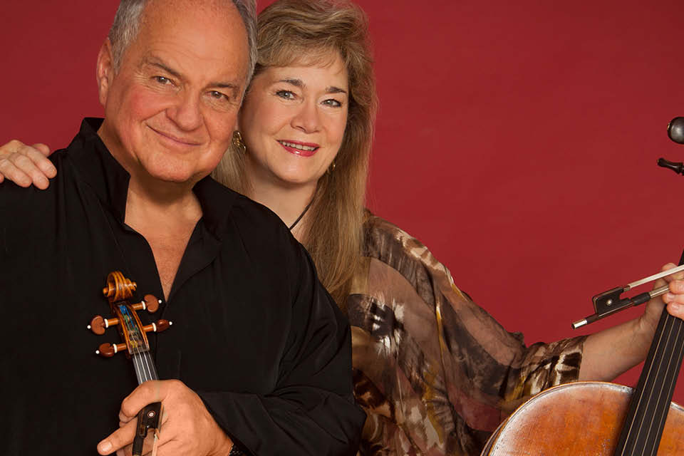Jamie Laredo and Sharon Robinson join the UNCSA Symphony Orchestra on March 28