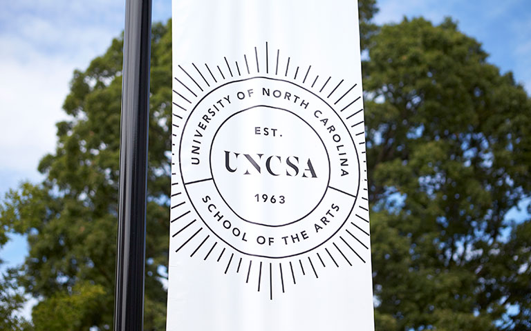 UNCSA banner with logo