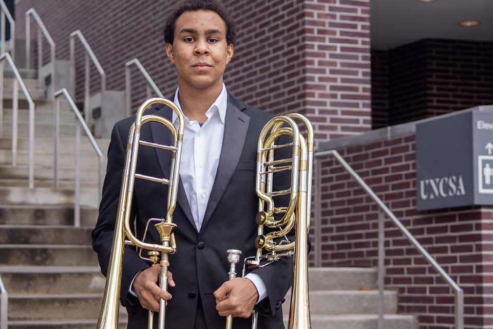 Darien Baldwin will attend the National Youth Orchestra jazz residency