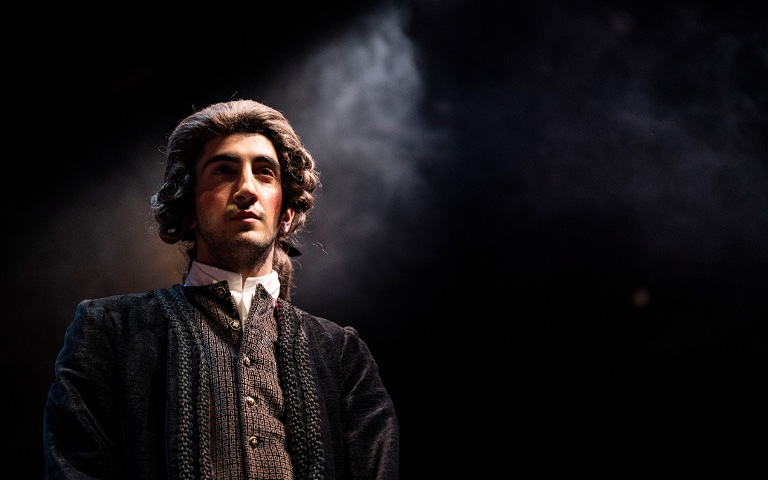 UNCSA Schools of Drama, Music, and Design and Production present "Amadeus" by Peter Shaffer. / Photo: Allison Isley 